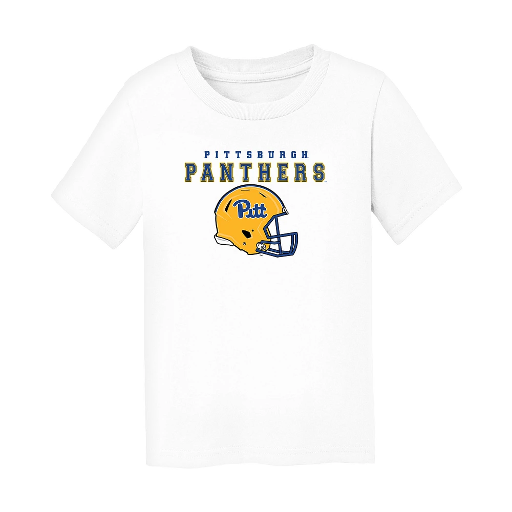 Toddler Chad & Jake White Pitt Panthers Varsity Design T-Shirt