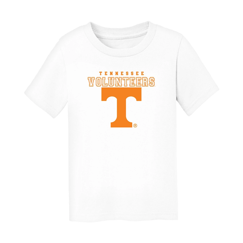 Toddler Chad & Jake White Tennessee Volunteers Varsity Design T-Shirt