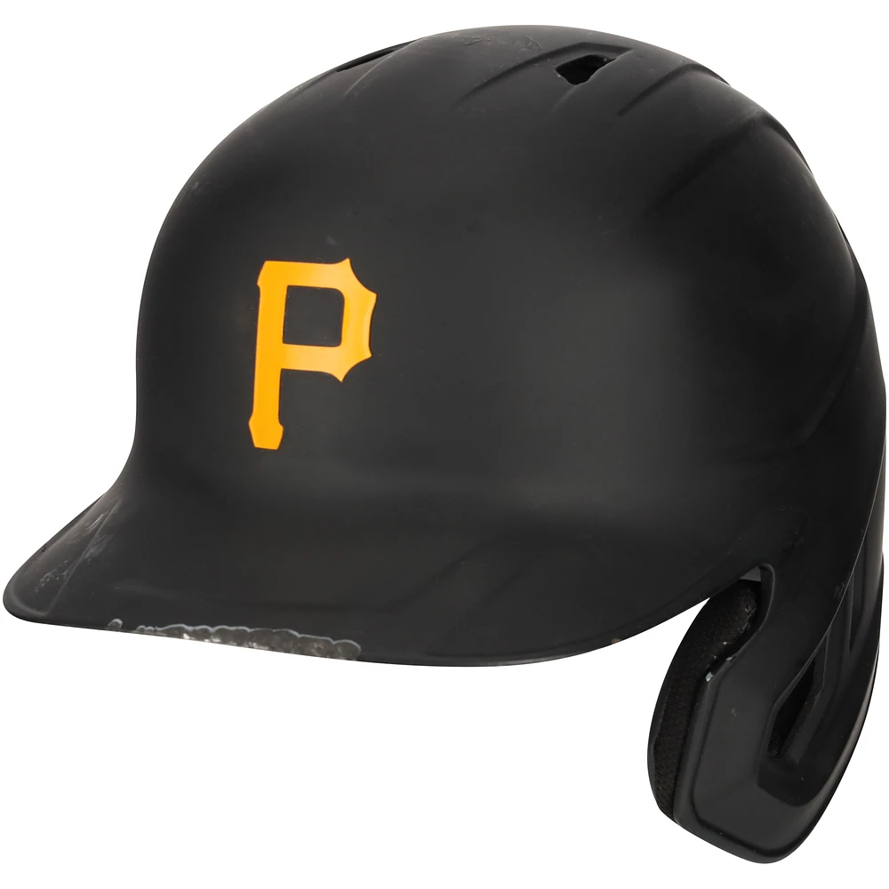 Ke'Bryan Hayes Pittsburgh Pirates Game-Used #13 Black Batting Helmet vs. New York Yankees on April 4, 2025