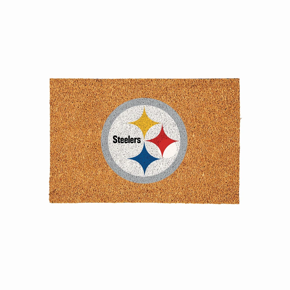 Pittsburgh Steelers 24" x 36" Outdoor Team Logo Coir Mat