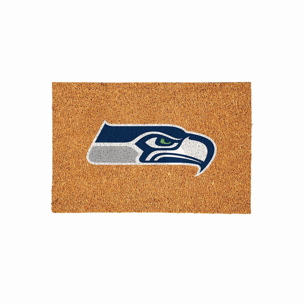 Seattle Seahawks 24" x 36" Outdoor Team Logo Coir Mat
