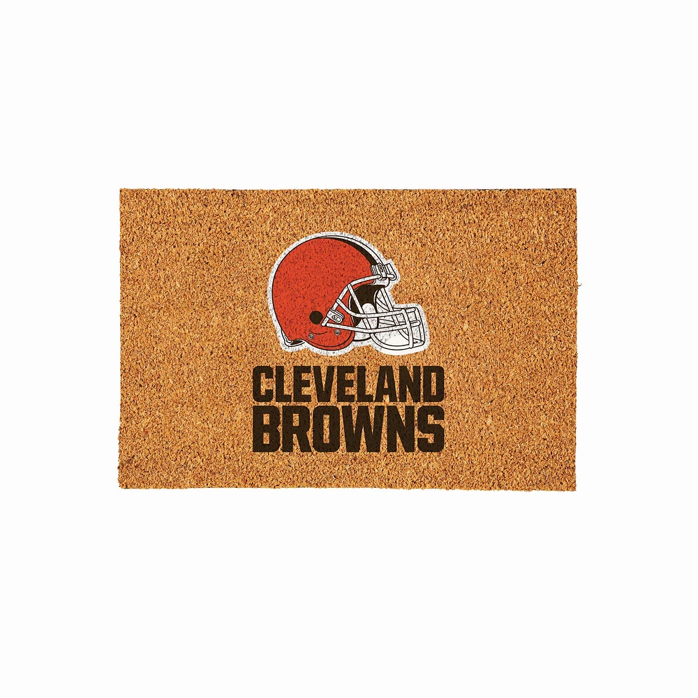 Cleveland Browns 24" x 36" Outdoor Team Logo Coir Mat