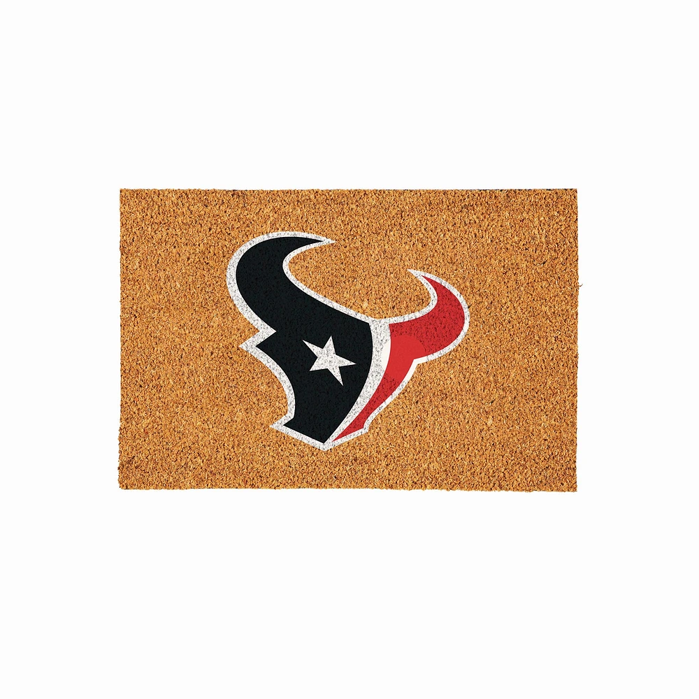 Houston Texans 24" x 36" Outdoor Team Logo Coir Mat