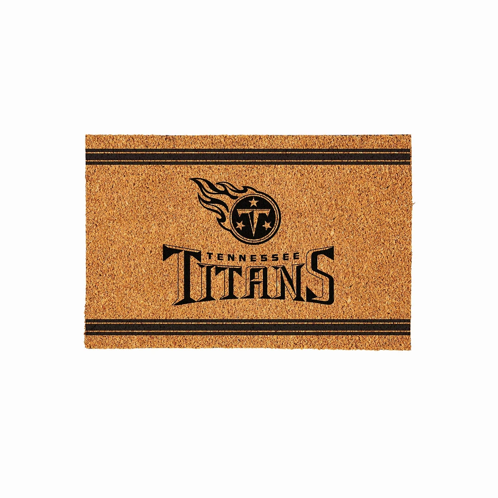 Tennessee Titans 24" x 36" Outdoor Monochrome Team Logo Coir Mat