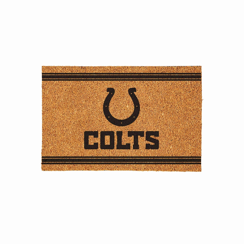 Indianapolis Colts 24" x 36" Outdoor Monochrome Team Logo Coir Mat
