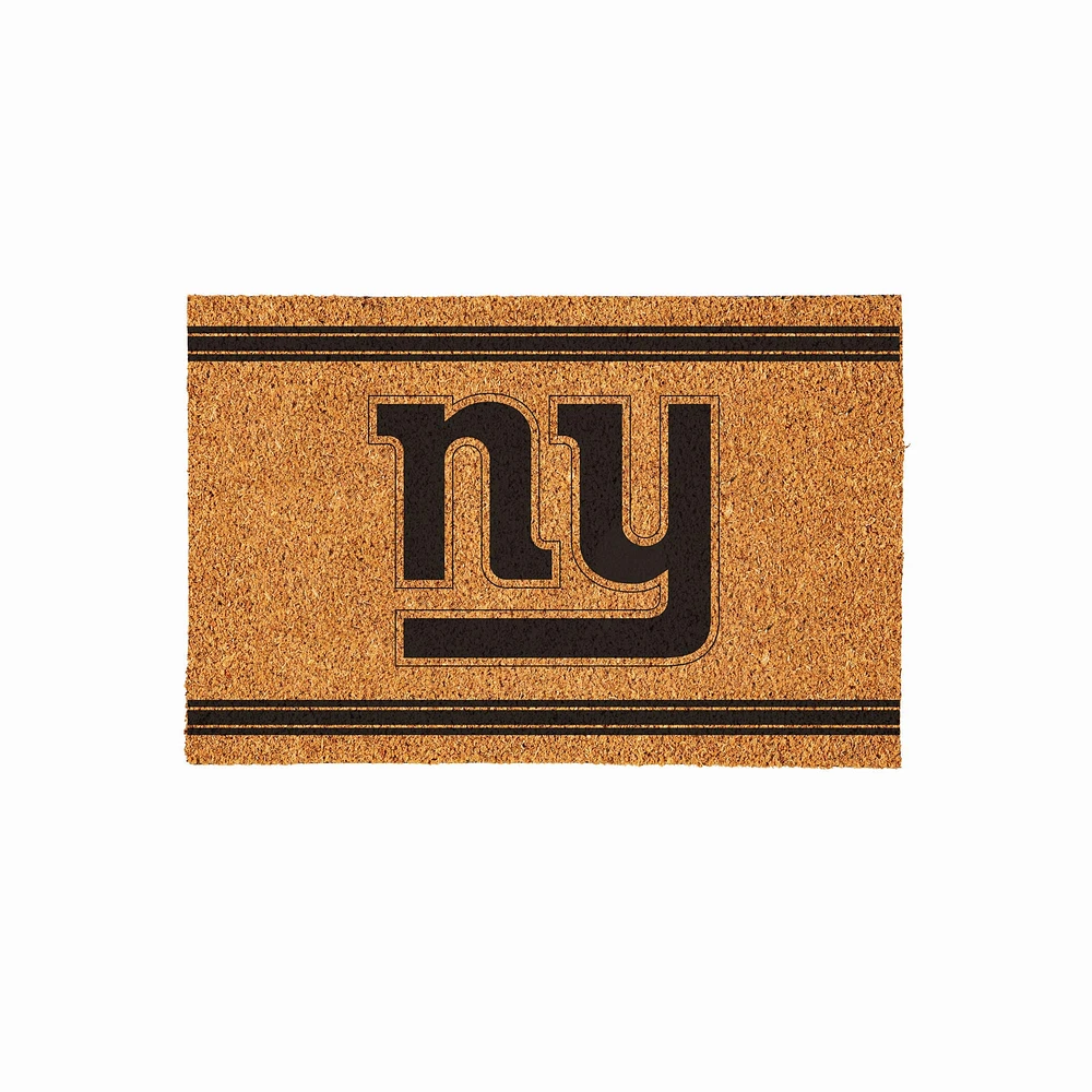 New York Giants 24" x 36" Outdoor Monochrome Team Logo Coir Mat