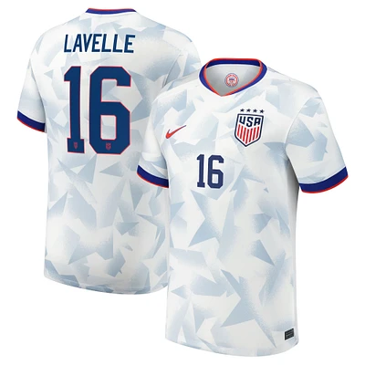 Men's Nike Rose Lavelle White USWNT 2025 Home Replica Player Jersey