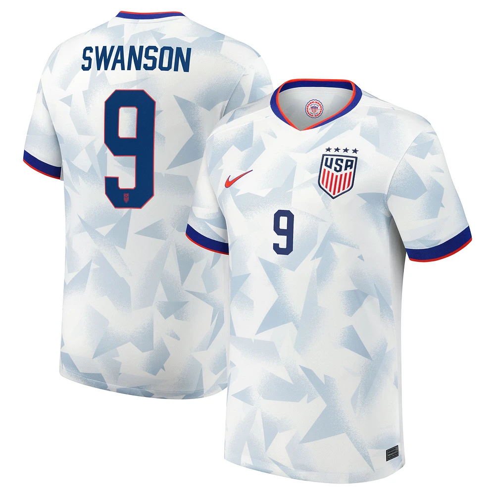 Men's Nike Mallory Swanson White USWNT 2025 Home Replica Player Jersey