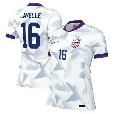 Women's Nike Rose Lavelle White USWNT 2025 Home Replica Player Jersey
