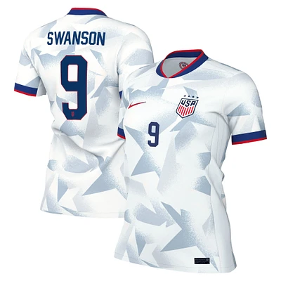 Women's Nike Mallory Swanson White USWNT 2025 Home Replica Player Jersey
