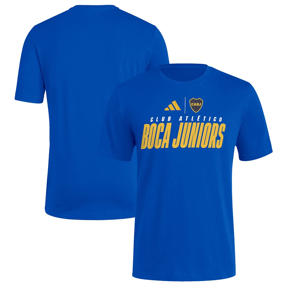 Men's adidas Blue Boca Juniors 2025 Club World Cup Fresh T-Shirt