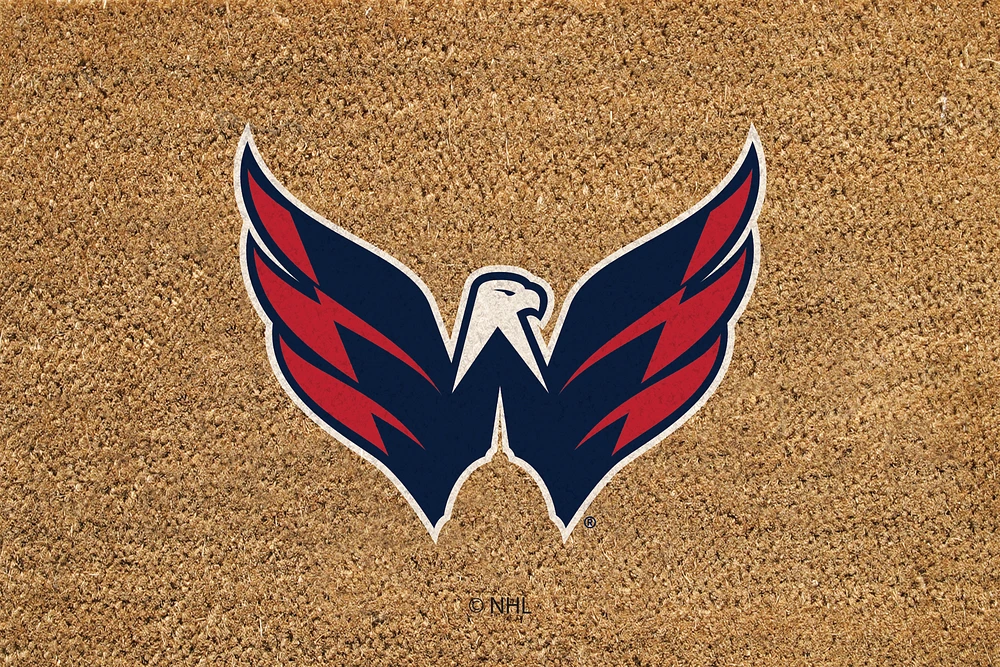 Washington Capitals 24" x 36" Outdoor Team Logo Coir Mat