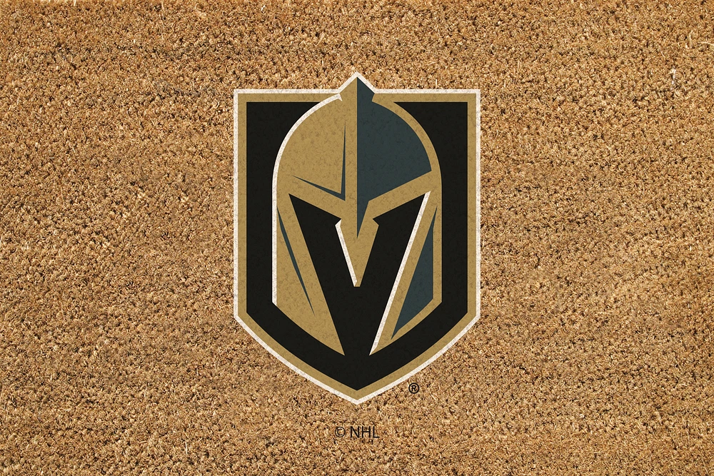 Vegas Golden Knights 24" x 36" Outdoor Team Logo Coir Mat