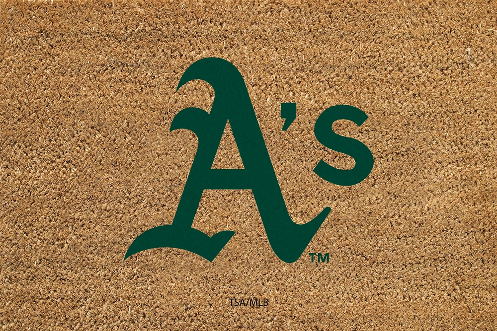 Oakland Athletics 24" x 36" Outdoor Team Logo Coir Mat