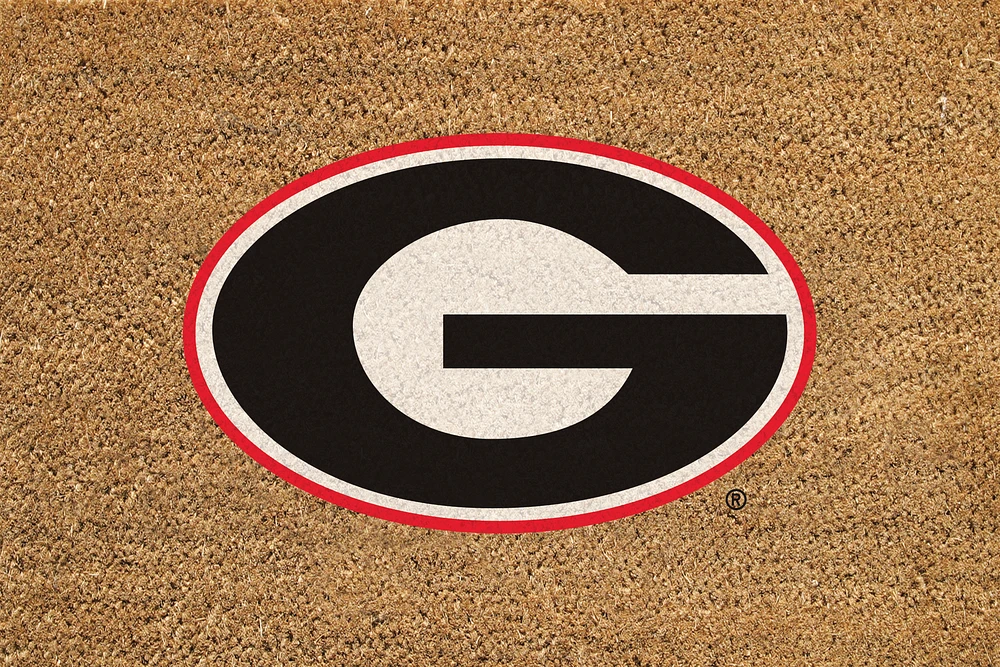 Georgia Bulldogs 24" x 36" Outdoor Team Logo Coir Mat