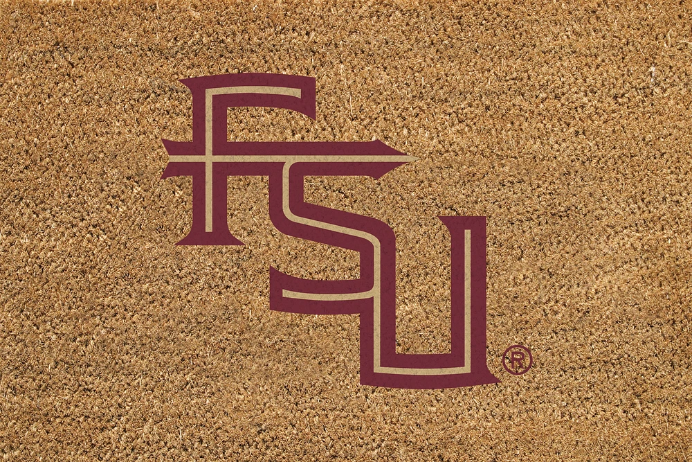 Florida State Seminoles 24" x 36" Outdoor Team Logo Coir Mat