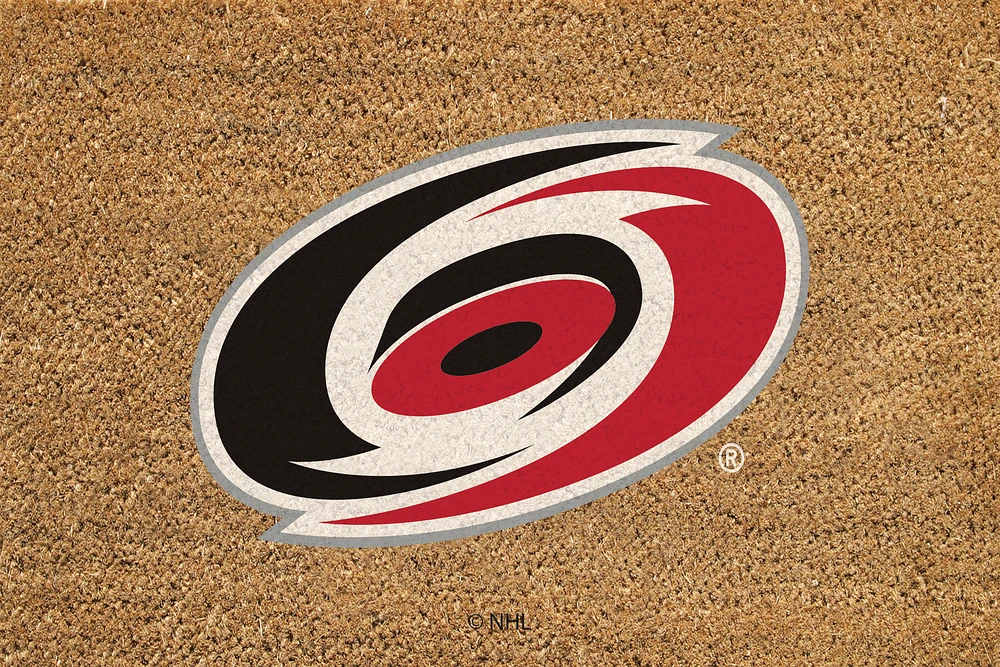 Carolina Hurricanes 24" x 36" Outdoor Team Logo Coir Mat