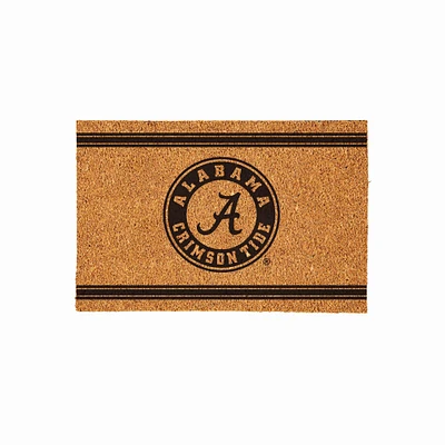 Alabama Crimson Tide 24" x 36" Outdoor Monochrome Team Logo Coir Mat