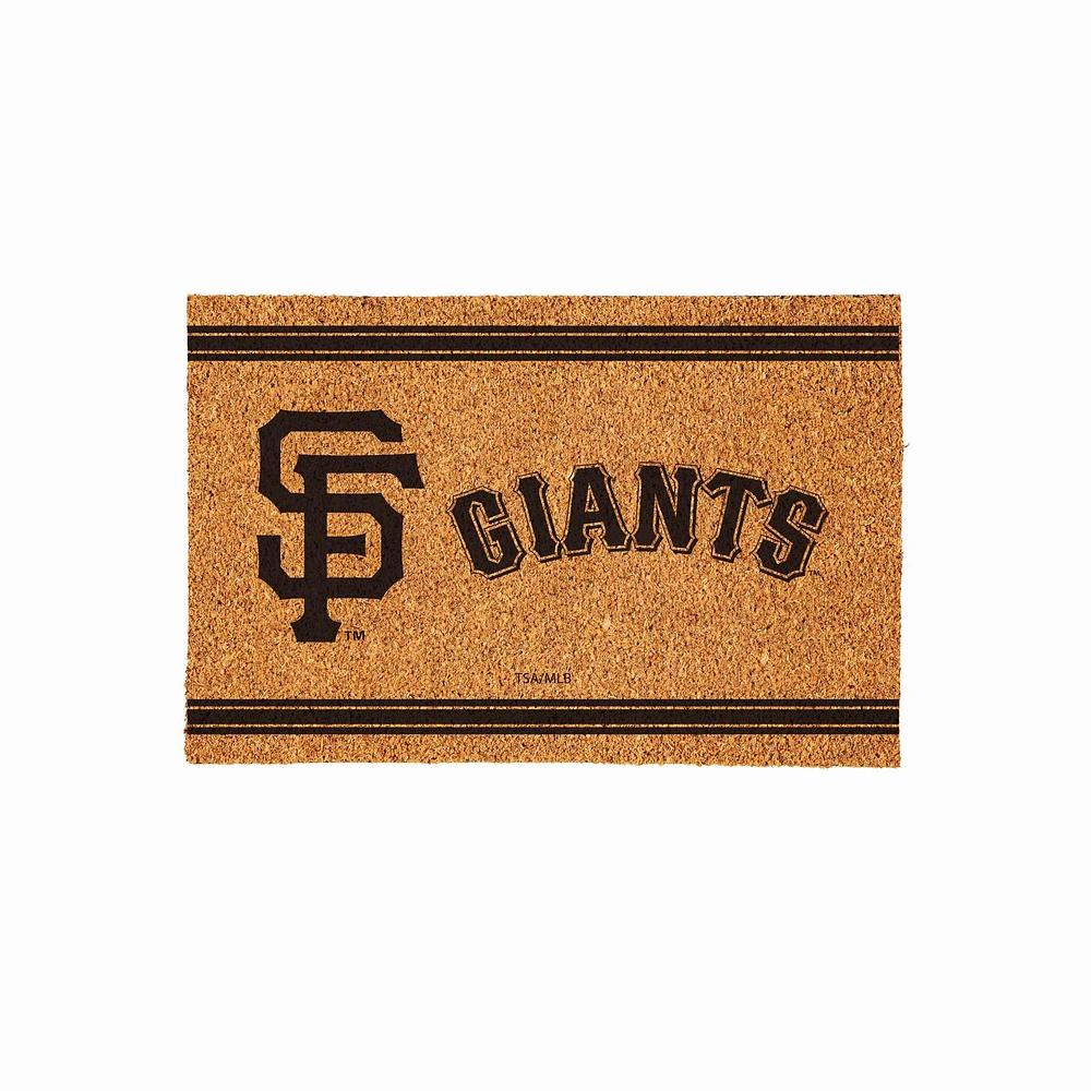 San Francisco Giants 24" x 36" Outdoor Monochrome Team Logo Coir Mat