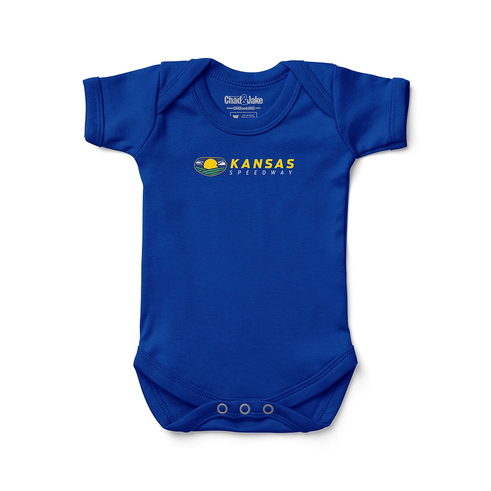 Newborn & Infant Chad Jake Royal NASCAR Kansas Speedway Track Bodysuit