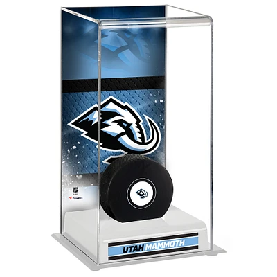 Utah Mammoth Deluxe Tall Hockey Puck Case
