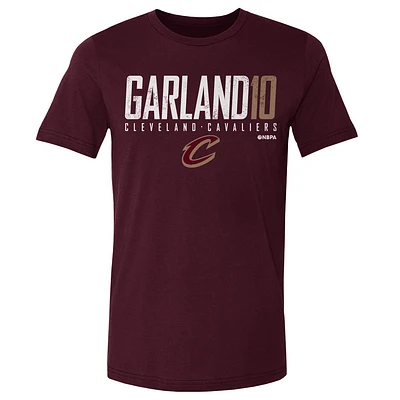Men's 500 Level Darius Garland Wine Cleveland Cavaliers Elite Player T-Shirt