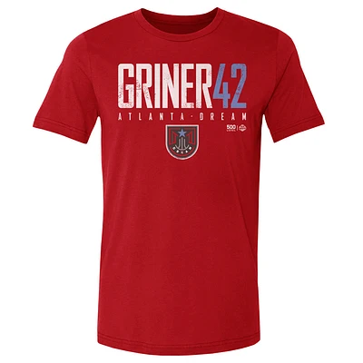 Men's 500 Level Brittney Griner Red Atlanta Dream Elite Player T-Shirt