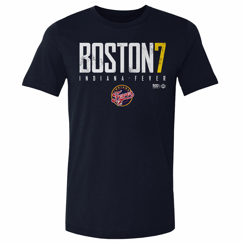 Men's 500 Level Aliyah Boston Navy Indiana Fever Elite Player T-Shirt