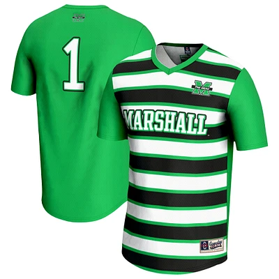 Unisex GameDay Greats #1 Kelly Green Marshall Thundering Herd Lightweight Soccer Fashion Jersey