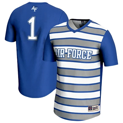 Unisex GameDay Greats #1 Royal Air Force Falcons Lightweight Soccer Fashion Jersey