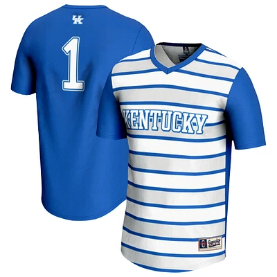 Unisex GameDay Greats #1 Royal Kentucky Wildcats Lightweight Soccer Fashion Jersey