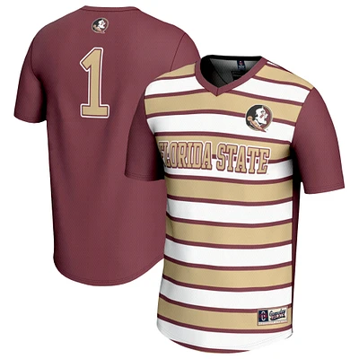 Unisex GameDay Greats #1 Garnet Florida State Seminoles Lightweight Soccer Fashion Jersey