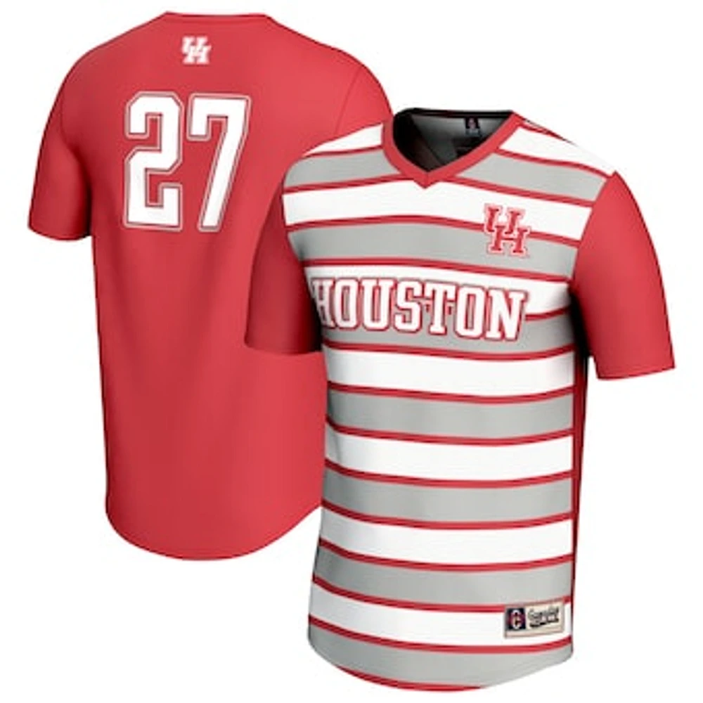 Unisex GameDay Greats #27 Red Houston Cougars Lightweight Soccer Fashion Jersey