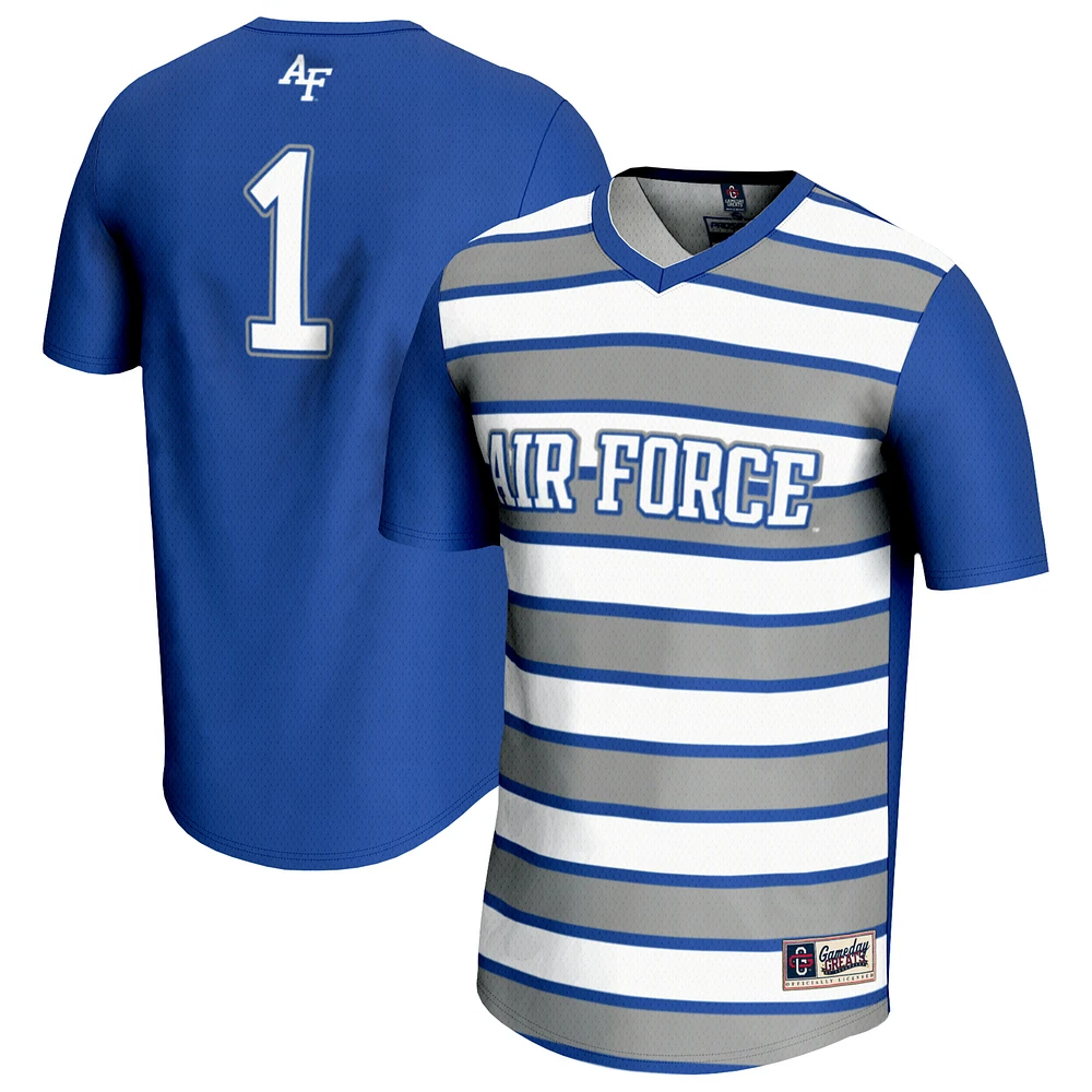 Youth GameDay Greats #1 Royal Air Force Falcons Lightweight Soccer Fashion Jersey