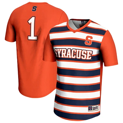 Youth GameDay Greats #1 Orange Syracuse Lightweight Soccer Fashion Jersey
