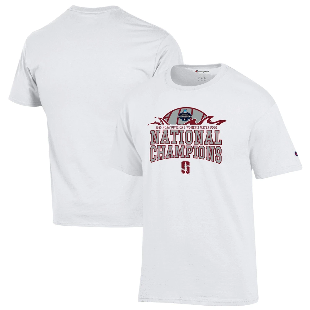 Unisex Champion Stanford Cardinal 2025 NCAA Women's Water Polo National Champions T-Shirt