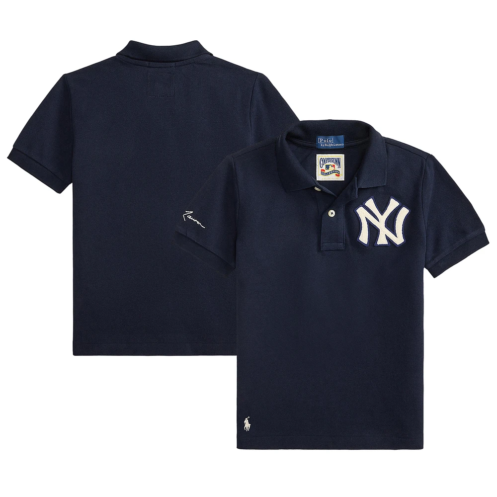 Preschool Polo Ralph Lauren Navy Yankees Shirt
