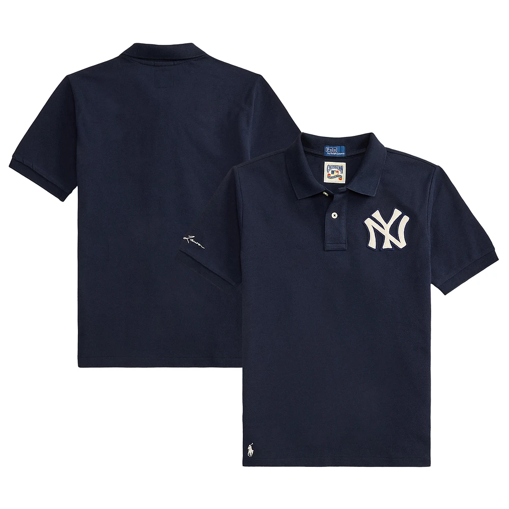 Youth Polo Ralph Lauren Navy Yankees Shirt