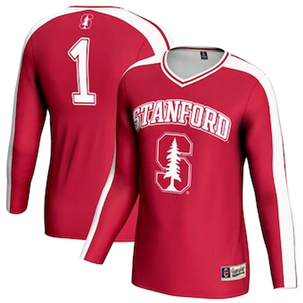 Unisex GameDay Greats Cardinal Stanford #1 Lightweight Volleyball Fashion Jersey