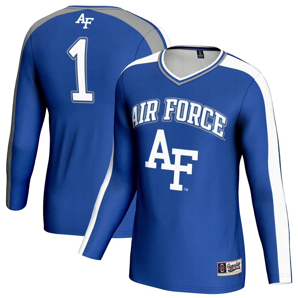 Youth GameDay Greats Royal Air Force Falcons #1 Lightweight Volleyball Fashion Jersey