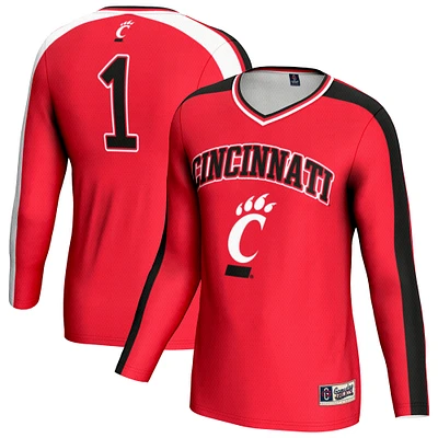 Youth GameDay Greats Red Cincinnati Bearcats #1 Lightweight Volleyball Fashion Jersey