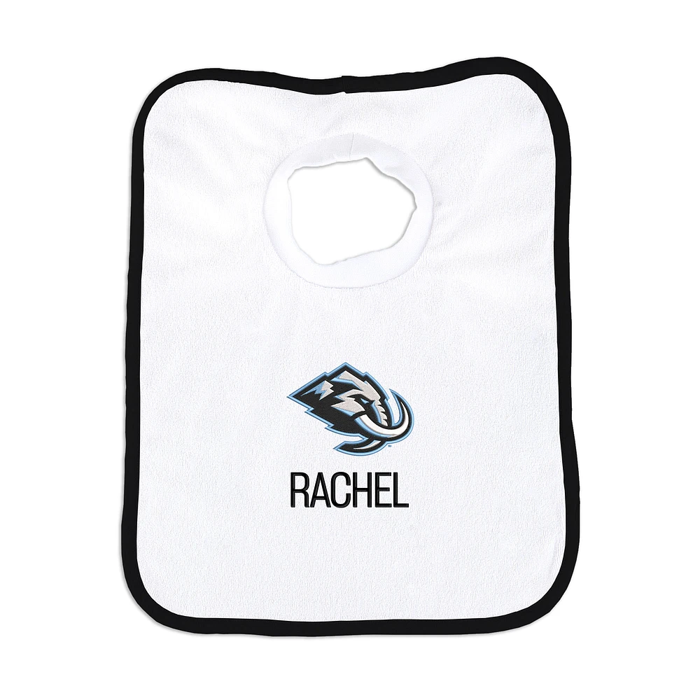 Infant Chad & Jake Utah Mammoth Primary Logo Personalized Bib