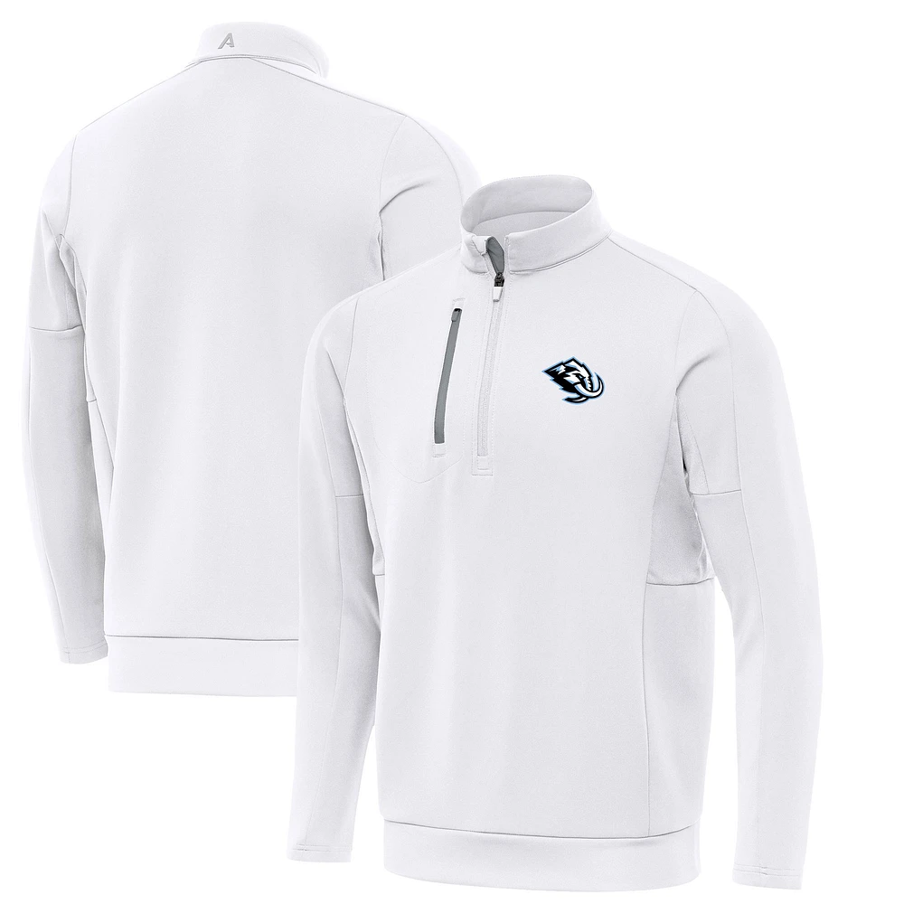 Men's Antigua Utah Mammoth Generation Quarter-Zip Pullover
