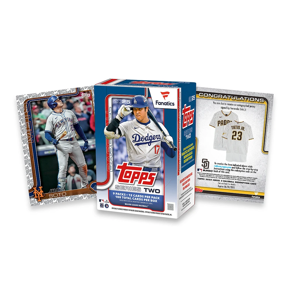 2025 Topps Baseball Series 2 Factory Sealed Fanatics Exclusive Value Box