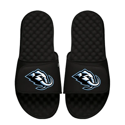 Youth ISlide Black Utah Mammoth Primary Logo Slide Sandals