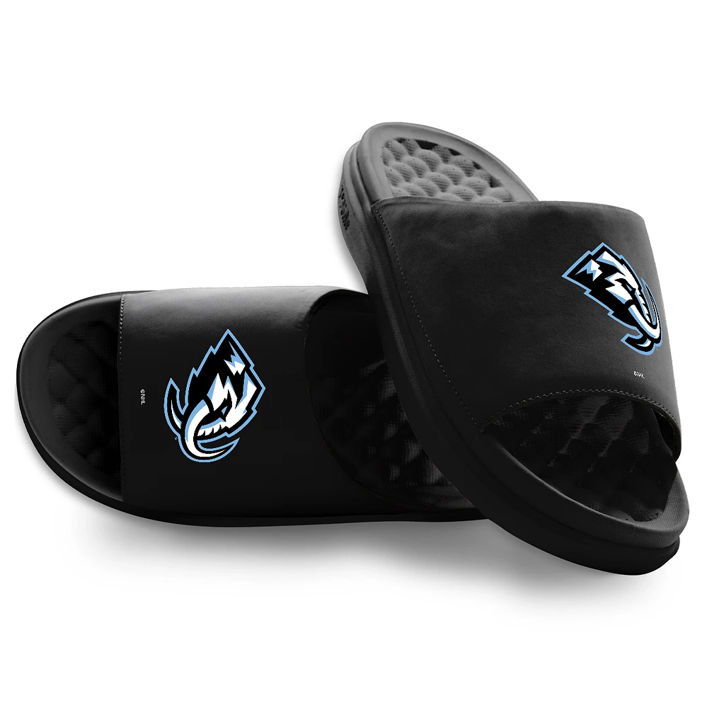 Unisex ISlide Black Utah Mammoth Primary Motive Slide Sandals