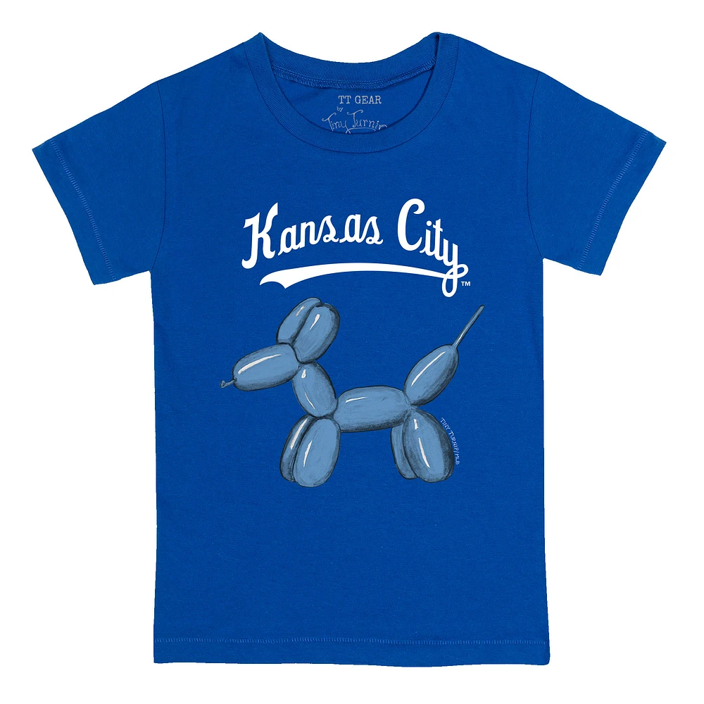Infant Tiny Turnip Royal Kansas City Royals Balloon Dog T-Shirt