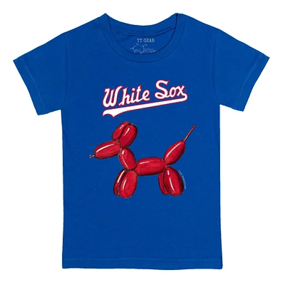 Toddler Tiny Turnip Royal Chicago White Sox Balloon Dog T-Shirt