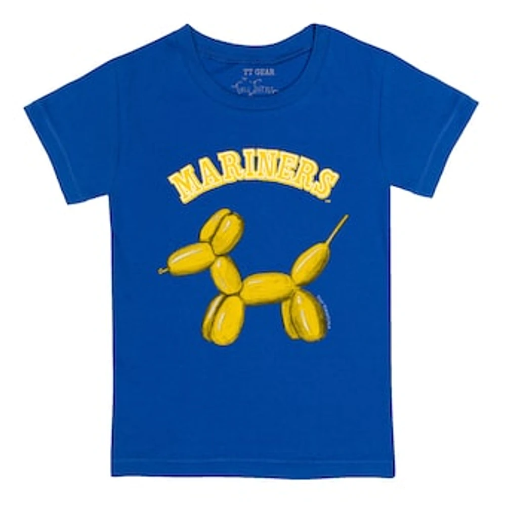 Toddler Tiny Turnip Royal Seattle Mariners Balloon Dog T-Shirt