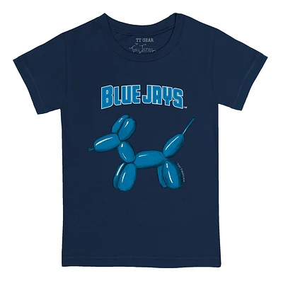 Toddler Tiny Turnip Navy Toronto Blue Jays Balloon Dog T-Shirt